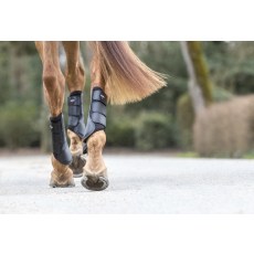 LeMieux Mesh Brushing Boots Black LeMieux Mesh Brushing Boots Black