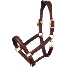 LeMieux Anatomic Leather Headcollar Brown LeMieux Anatomic Leather Headcollar Brown
