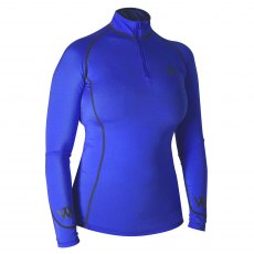 Woof Wear Performance Riding Shirt Electric Blue