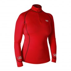 Woof Wear Performance Riding Shirt Royal Red