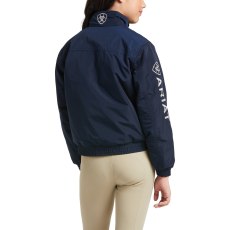 Ariat Junior Stable Insulated Jacket Navy  Ariat Junior Stable Insulated Jacket Navy