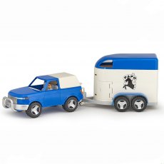 Papo 4x4 Off-Road Car and Horse Van Set