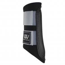 Woof Wear Club Brushing Boots Black/Steel