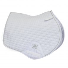 Woof Wear Close Contact Saddle Cloth White