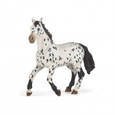 Papo Black Appaloosa Horse Toy