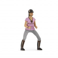 Papo Trendy Riding Girl Pink Toy