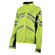 WeatherBeeta Childs Yellow Reflective Lightweight Waterproof Jacket Hi-Vis