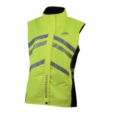 WeatherBeeta Childs Yellow Reflective Lightweight Waterproof Vest Hi-Vis