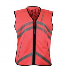 WeatherBeeta Adults Pink Reflective Waistcoat Hi-Vis