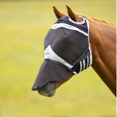 Shires Fine Mesh Fly Mask with Ear Holes & Nose