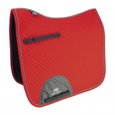 Hy Sport Active Dressage Saddle Pad Rosette Red