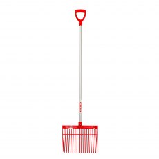 Red Gorilla Bedding Shavings Fork D Handle 