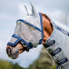 Rambo® Plus Flymask Non Treated Silver
