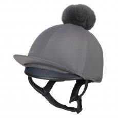 LeMieux Young Rider Hat Silk Slate