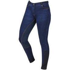 Dublin Shona Full Suede Seat Denim Breeches Dublin Shona Full Suede Seat Denim Breeches