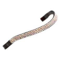 Gara Wide Diamante Browband   Gara Wide Diamante Browband