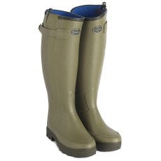 Le Chameau Womens Chasseur Neoprene Lined Zip Boot Le Chameau Womens Chasseur Neoprene Lined Zip Boot