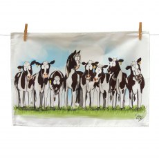 Emily Cole Cow Pony Tea Towel