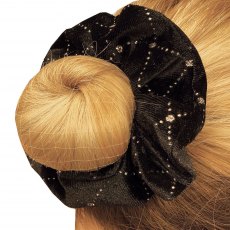 Equetech Solitaire Velvet Scrunchie