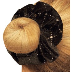 Equetech Solitaire Velvet Scrunchie