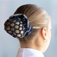 Equetech Satin Deluxe Crystal Scrunchie Equetech Satin Deluxe Crystal Scrunchie