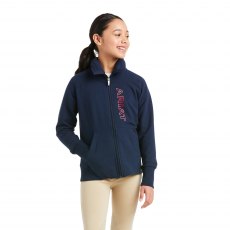 Ariat Junior Team Logo Full Zip Sweat Shirt 