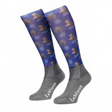 LeMieux Footsie Socks Hippos  