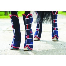 Weatherbeeta Navy/Red Travel Boots Weatherbeeta Navy/Red Travel Boots