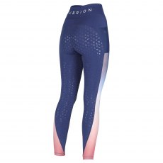 Shires Aubrion Leyton Printed Mesh Riding Tights  