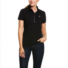 Ariat Ladies Prix Polo Black