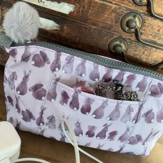 Alex Clark Rabbits Wash Bag