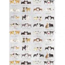 Alex Clark Delightful Dogs Tea Towel