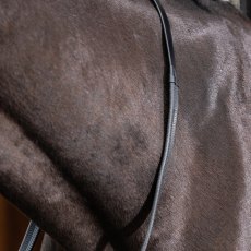 LeMieux Rubber Reins Black