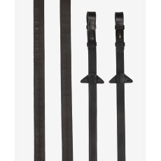 LeMieux Rubber Reins Brown LeMieux Rubber Reins Brown