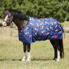 Saxon 600D Pony Standard Neck Medium Unicorn Turnout Rug