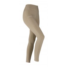 Shires Aubrion Hudson Riding Tights Beige