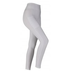 Shires Aubrion Hudson Riding Tights White