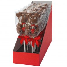 Chocolate Reindeer Lollypop