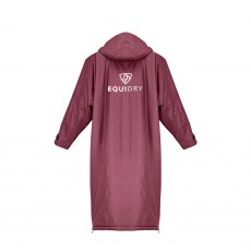 Equidry All Rounder Jacket with Fleece Hood Burg/Grey