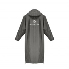 Equidry All Rounder Jacket with Fleece Hood Jnr Charcoal Grey