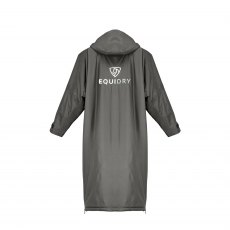 Equidry All Rounder Jacket with Fleece Hood Charcoal/Grey