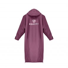 Equidry All Rounder Jacket with Fleece Hood Junior Valerian/Grey