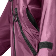 Equidry All Rounder Jacket with Fleece Hood Junior Valerian/Grey Equidry All Rounder Jacket with Fleece Hood Junior Valerian/Grey