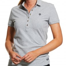 Ariat Ladies Prix Polo Heather Grey 