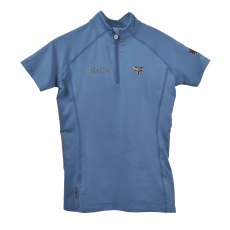 Aubrion Team Short Sleeve Base Layer Junior Steel 