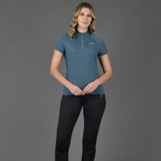 Weatherbeeta Sutton Short Sleeve Top Teal  