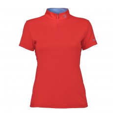 Dublin Airflow Short Sleeve Top Coral