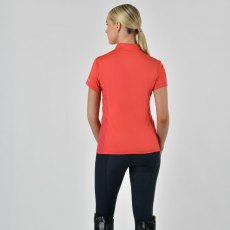 Dublin Airflow Short Sleeve Top Coral
