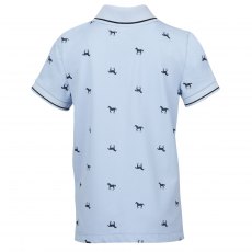 Dublin Elyse Junior Short Sleeve Polo Bluebell