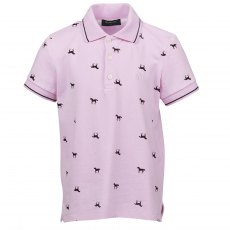 Dublin Elyse Junior Short Sleeve Polo Orchid Pink
